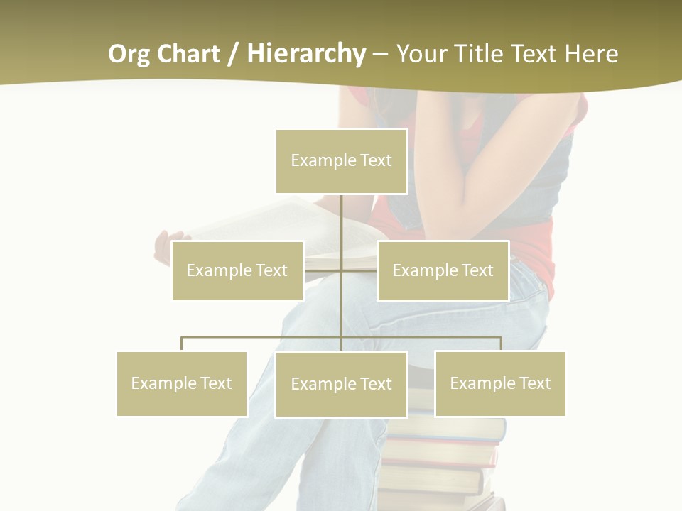 Girl Student Lifestyle PowerPoint Template