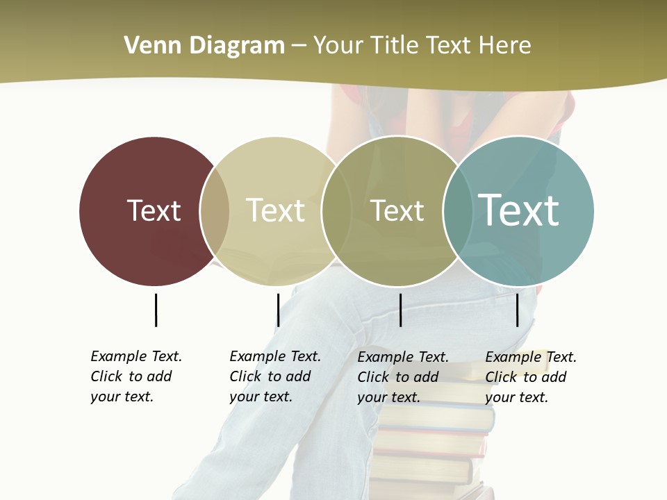 Girl Student Lifestyle PowerPoint Template