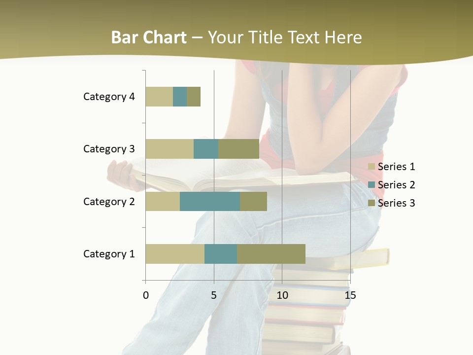 Girl Student Lifestyle PowerPoint Template