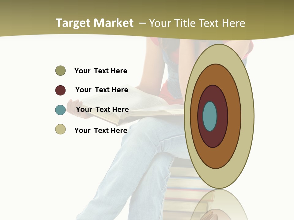 Girl Student Lifestyle PowerPoint Template