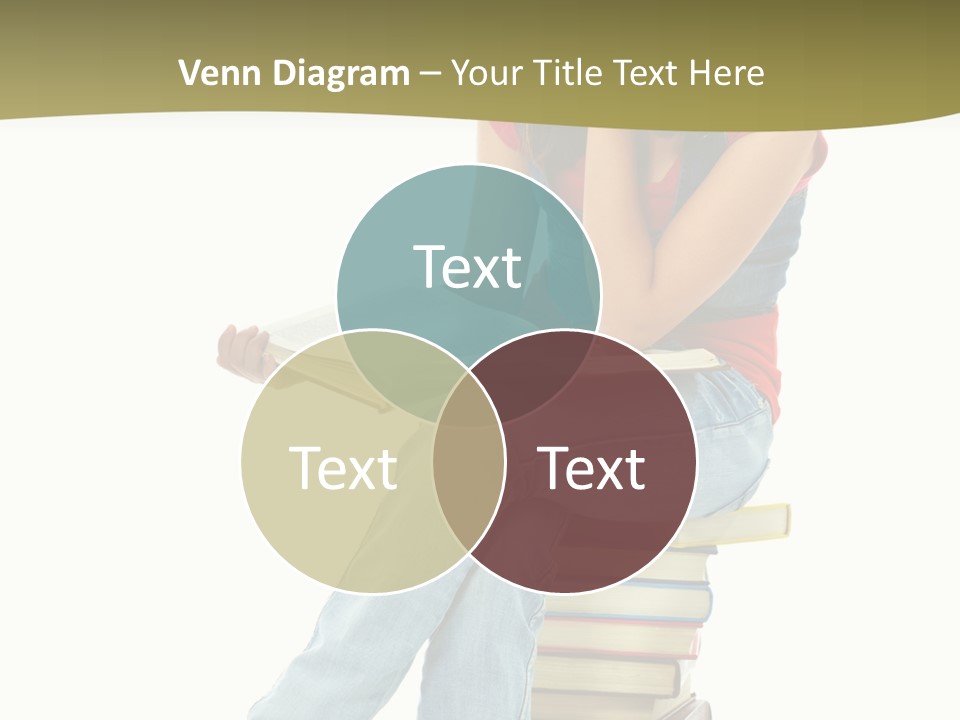 Girl Student Lifestyle PowerPoint Template