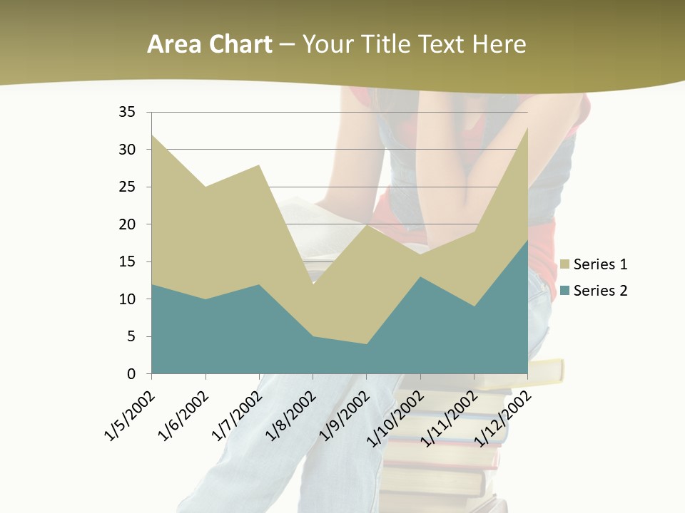 Girl Student Lifestyle PowerPoint Template