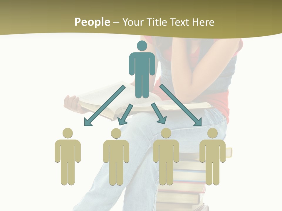 Girl Student Lifestyle PowerPoint Template