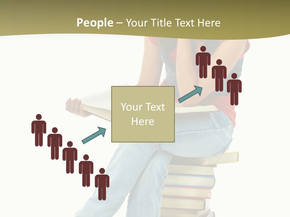 Girl Student Lifestyle PowerPoint Template