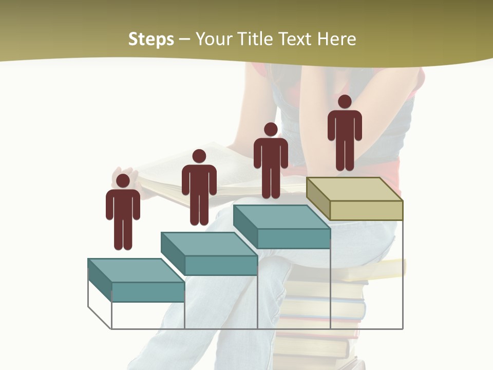 Girl Student Lifestyle PowerPoint Template