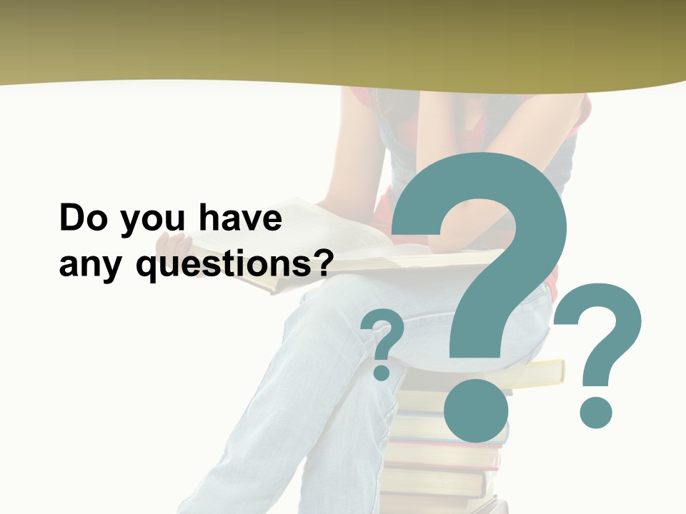 Girl Student Lifestyle PowerPoint Template