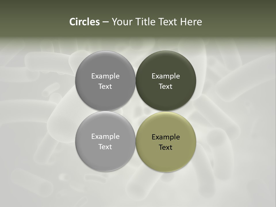 Biology Microscopic Cell PowerPoint Template