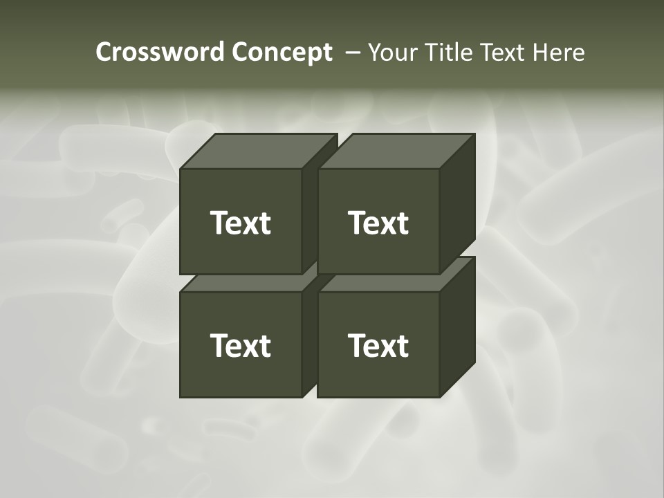Biology Microscopic Cell PowerPoint Template