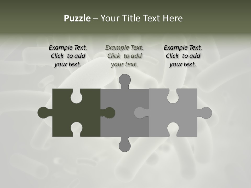 Biology Microscopic Cell PowerPoint Template