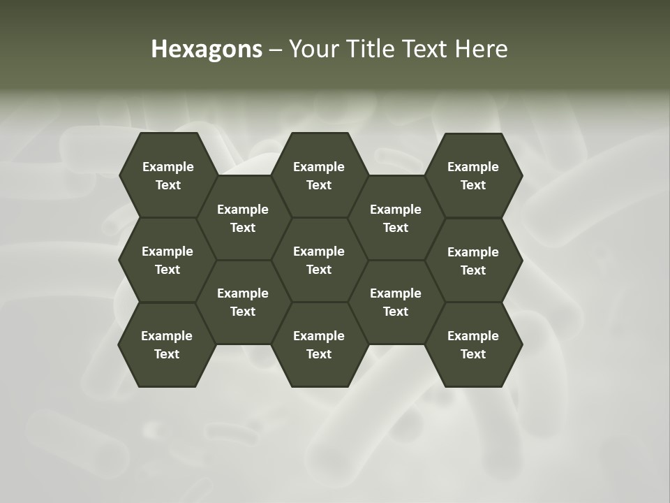 Biology Microscopic Cell PowerPoint Template