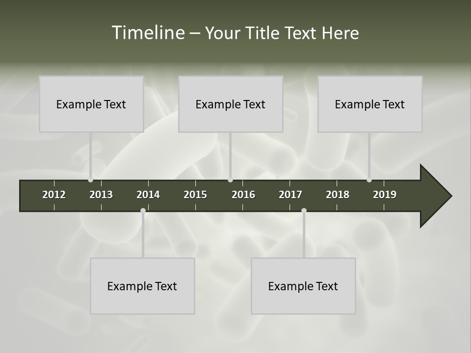 Biology Microscopic Cell PowerPoint Template