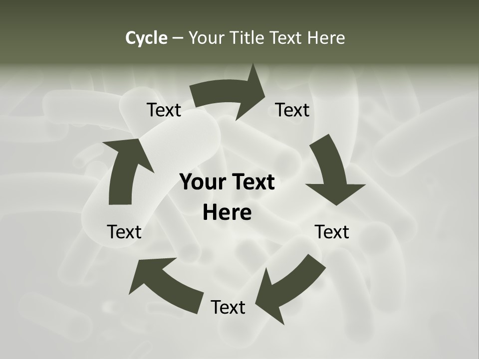 Biology Microscopic Cell PowerPoint Template