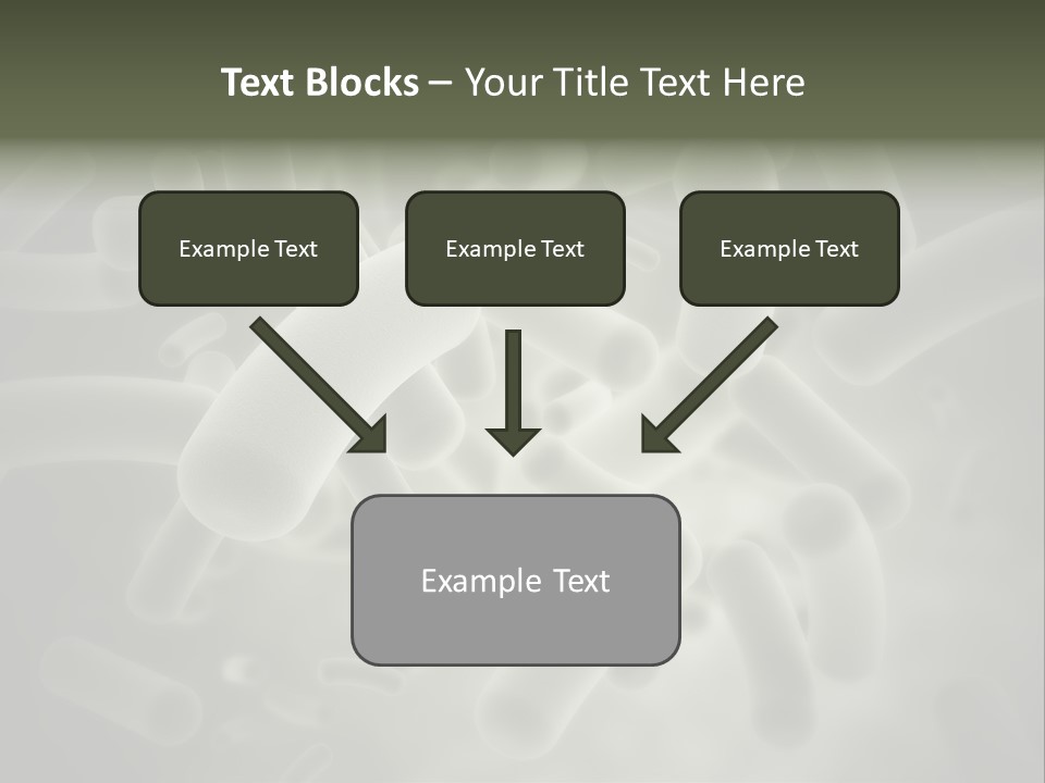 Biology Microscopic Cell PowerPoint Template