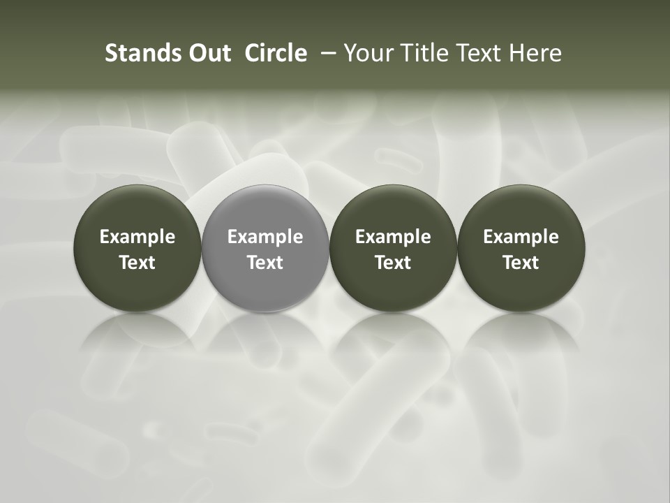 Biology Microscopic Cell PowerPoint Template