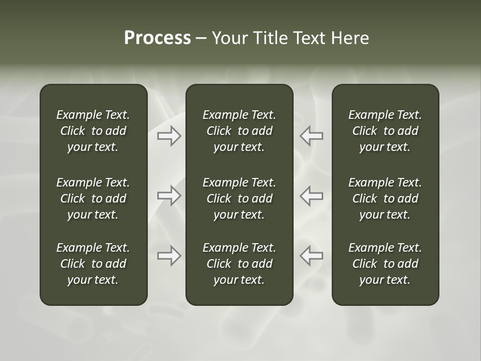 Biology Microscopic Cell PowerPoint Template