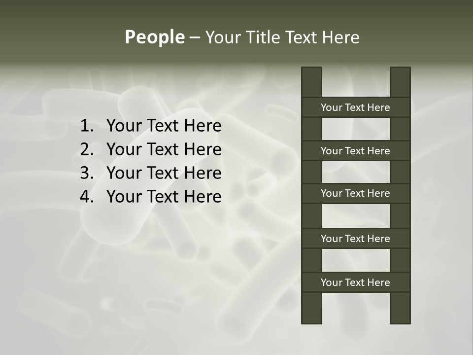 Biology Microscopic Cell PowerPoint Template