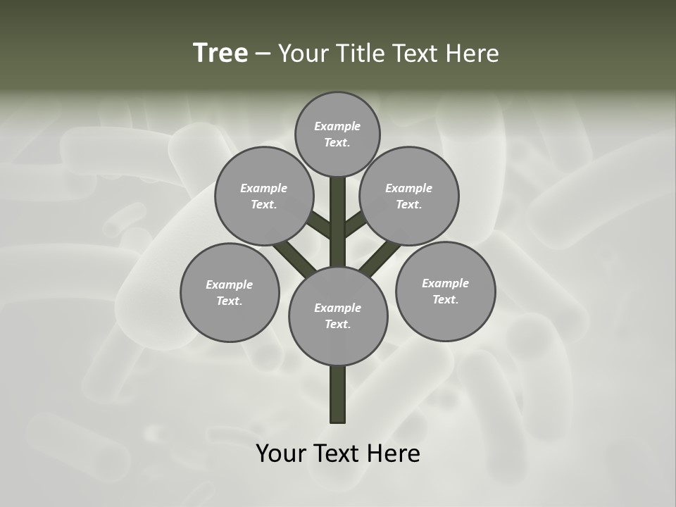Biology Microscopic Cell PowerPoint Template