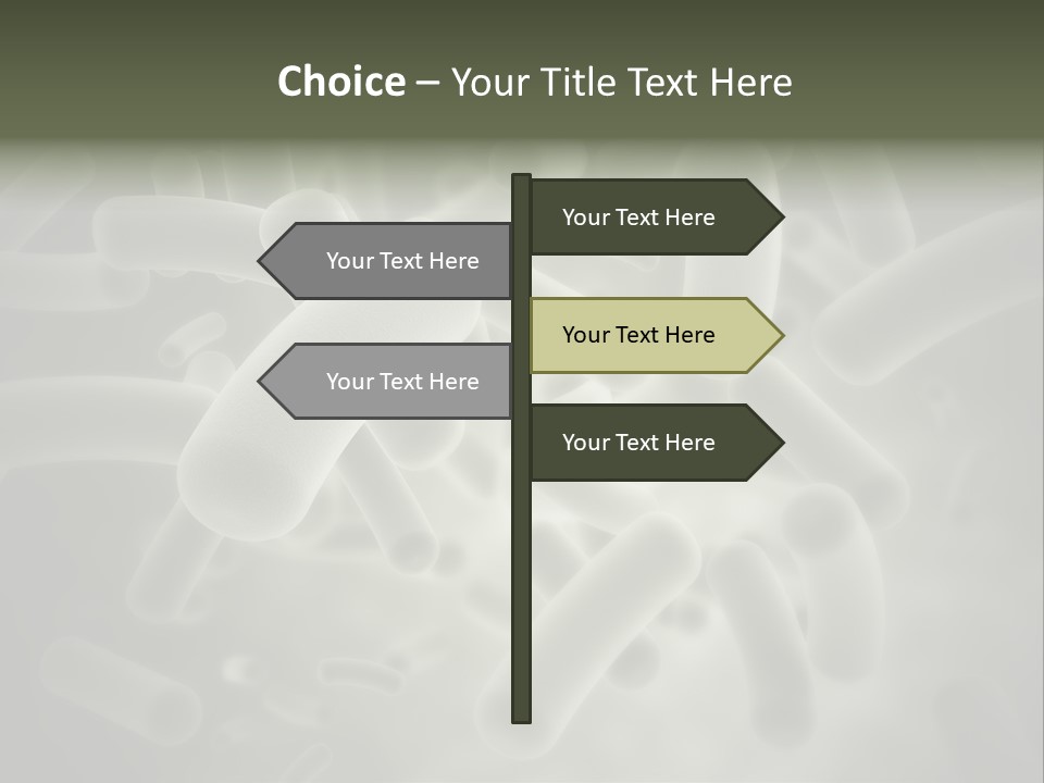 Biology Microscopic Cell PowerPoint Template