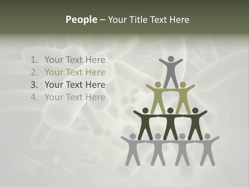 Biology Microscopic Cell PowerPoint Template