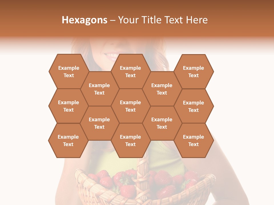 Eating Strawberry Breakfast PowerPoint Template