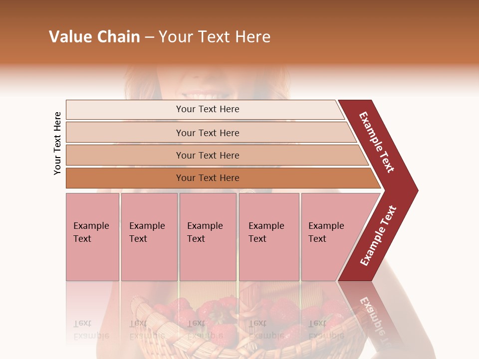 Eating Strawberry Breakfast PowerPoint Template