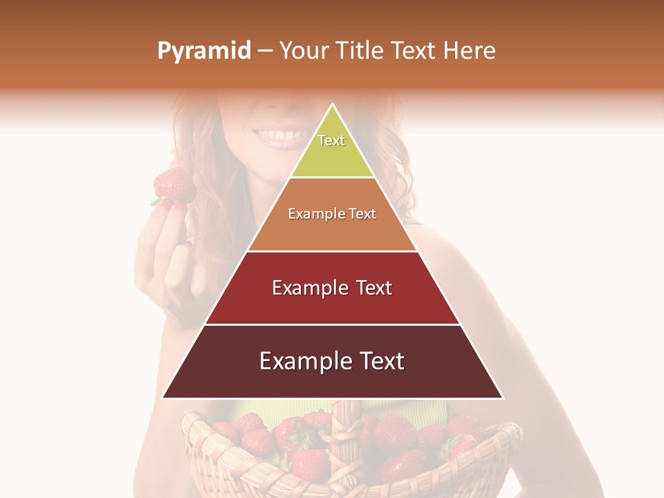 Eating Strawberry Breakfast PowerPoint Template