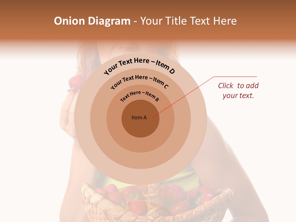 Eating Strawberry Breakfast PowerPoint Template