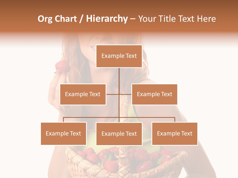 Eating Strawberry Breakfast PowerPoint Template