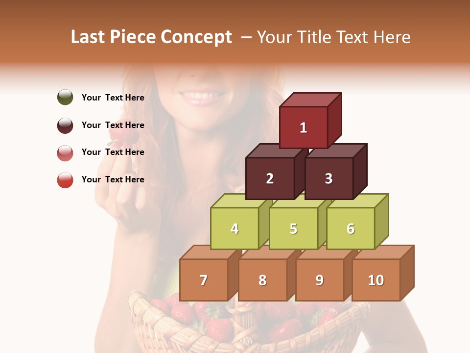 Eating Strawberry Breakfast PowerPoint Template