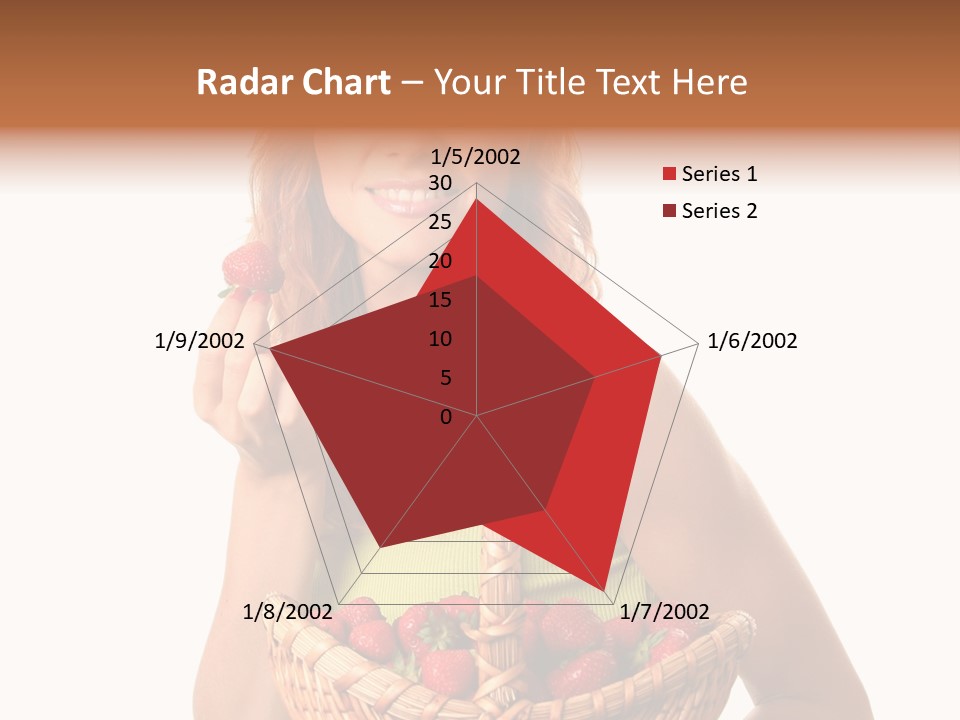 Eating Strawberry Breakfast PowerPoint Template