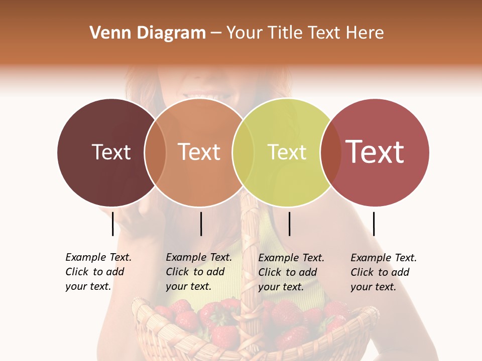 Eating Strawberry Breakfast PowerPoint Template