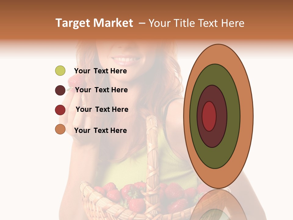 Eating Strawberry Breakfast PowerPoint Template