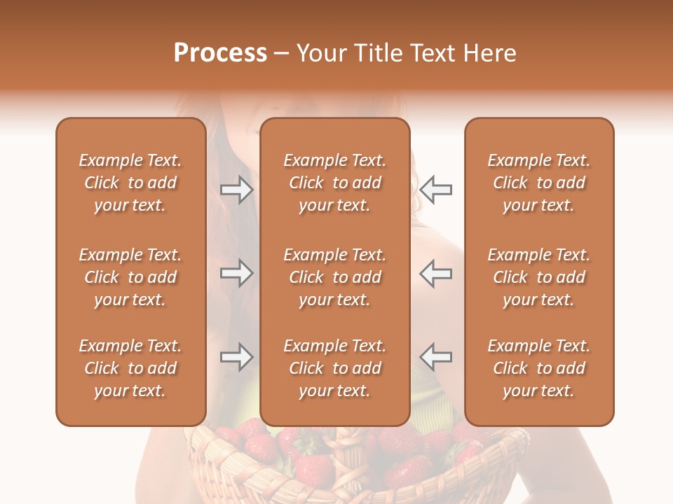 Eating Strawberry Breakfast PowerPoint Template
