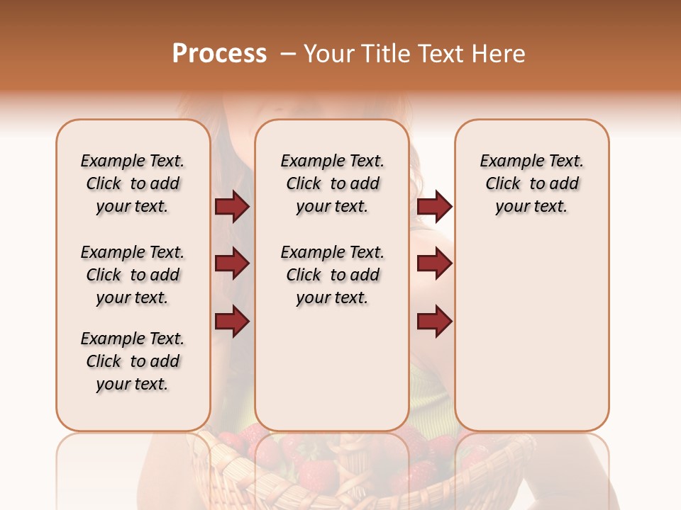Eating Strawberry Breakfast PowerPoint Template