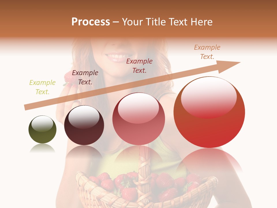 Eating Strawberry Breakfast PowerPoint Template