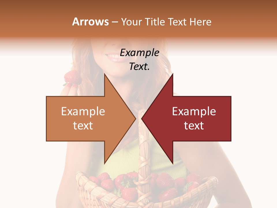 Eating Strawberry Breakfast PowerPoint Template