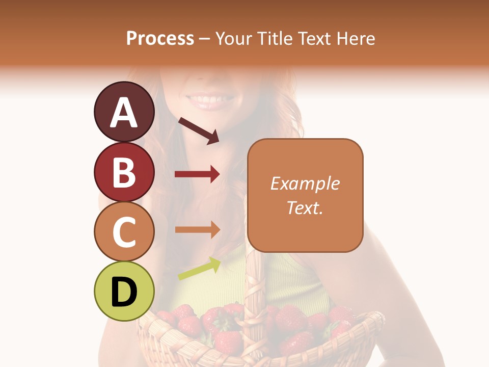 Eating Strawberry Breakfast PowerPoint Template