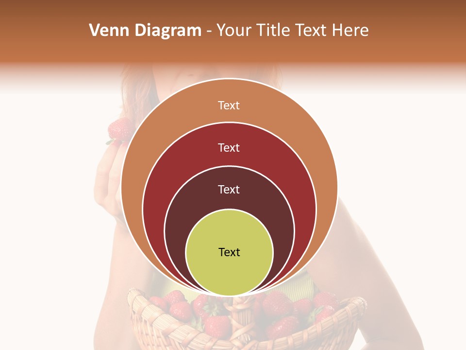 Eating Strawberry Breakfast PowerPoint Template