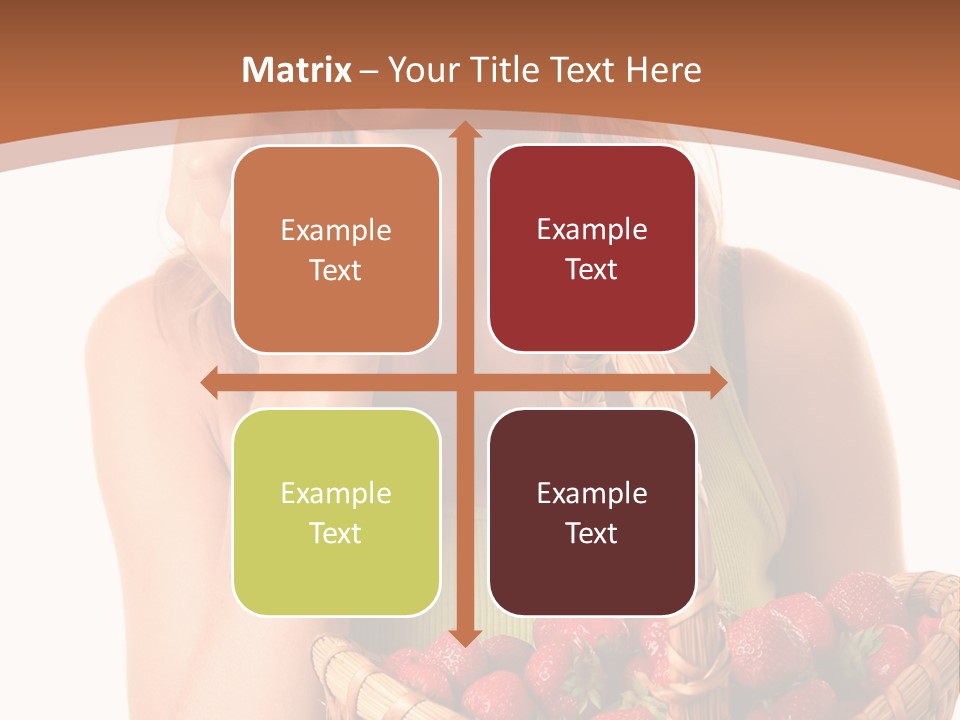 Wicker Hand Sweet PowerPoint Template