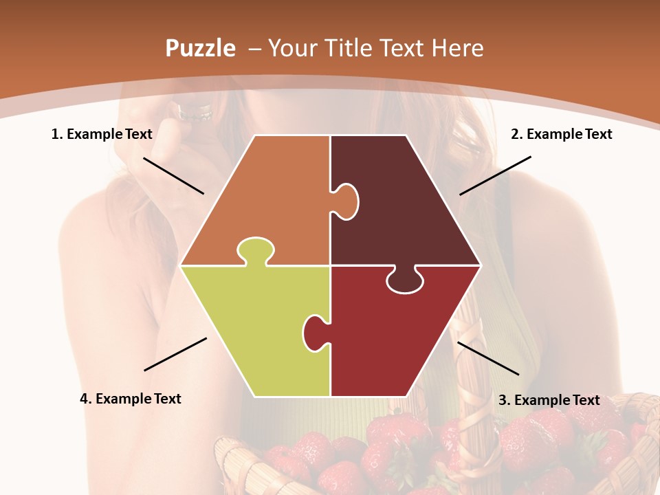 Wicker Hand Sweet PowerPoint Template