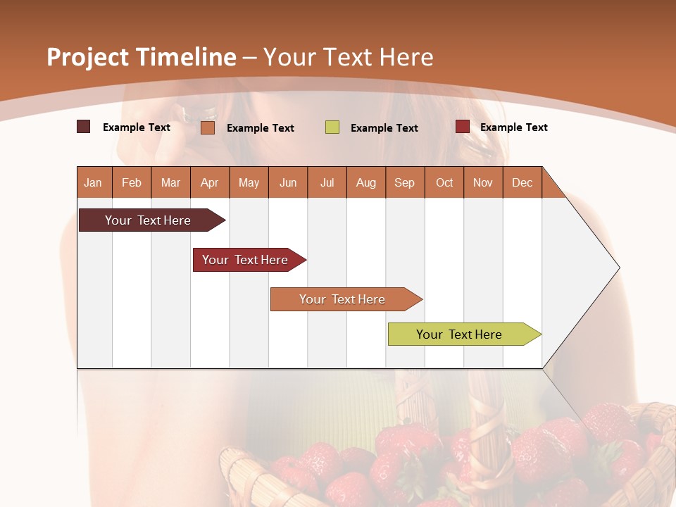 Wicker Hand Sweet PowerPoint Template