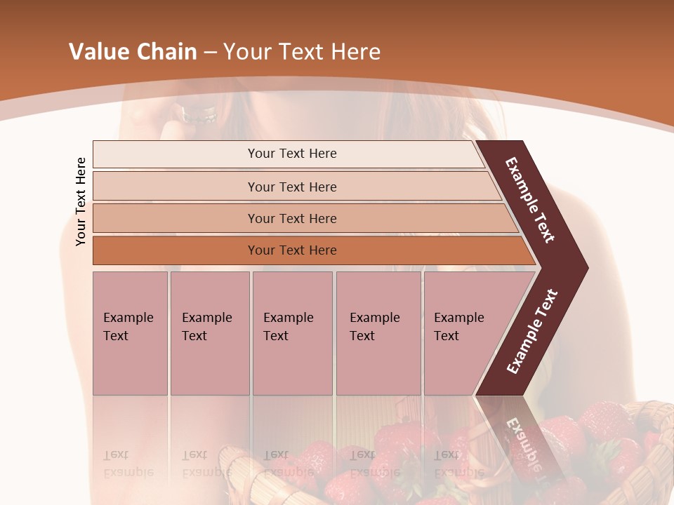 Wicker Hand Sweet PowerPoint Template