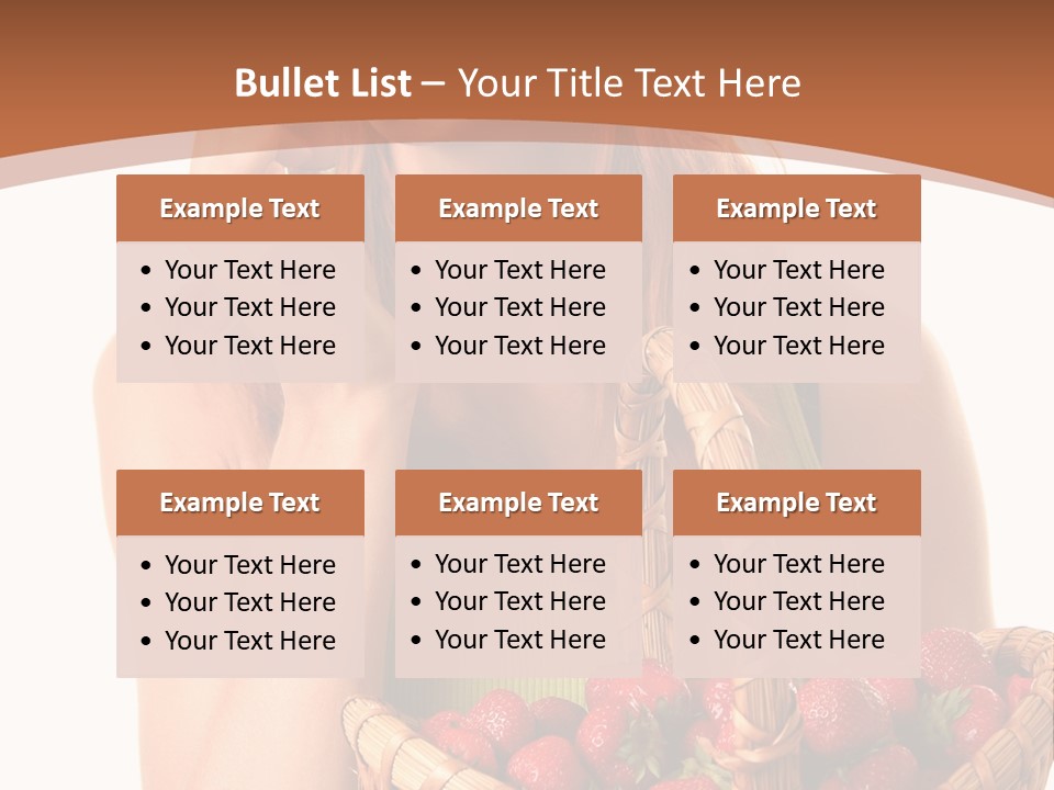 Wicker Hand Sweet PowerPoint Template