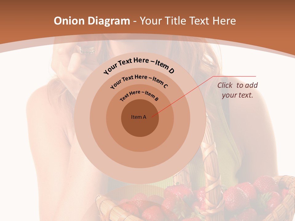 Wicker Hand Sweet PowerPoint Template