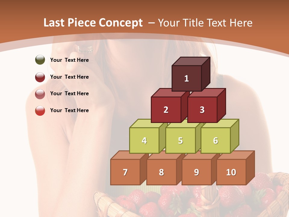 Wicker Hand Sweet PowerPoint Template