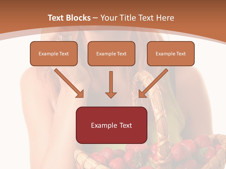 Wicker Hand Sweet PowerPoint Template