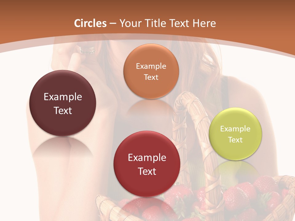 Wicker Hand Sweet PowerPoint Template