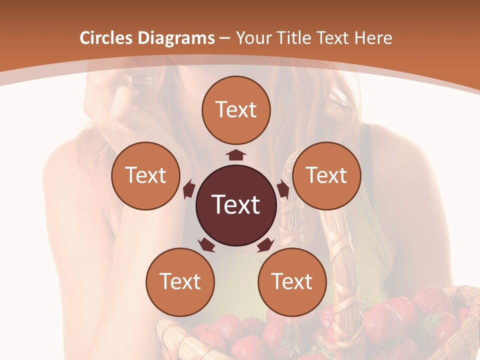 Wicker Hand Sweet PowerPoint Template