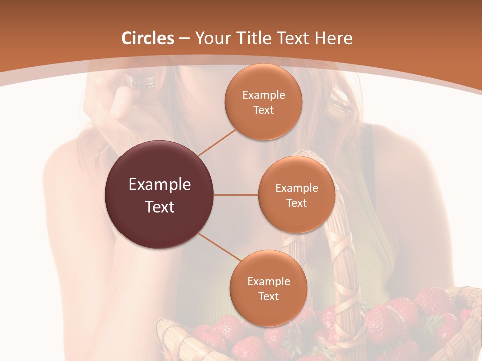 Wicker Hand Sweet PowerPoint Template