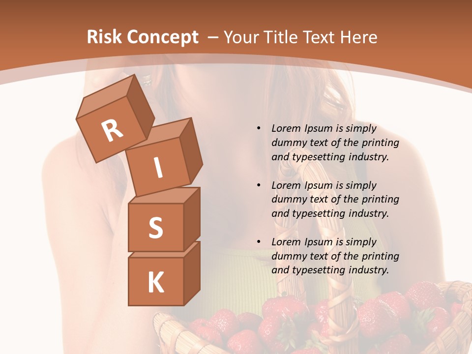 Wicker Hand Sweet PowerPoint Template